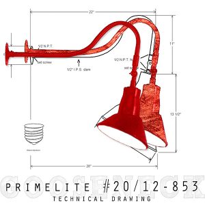 Primelite Gooseneck #20/12 853