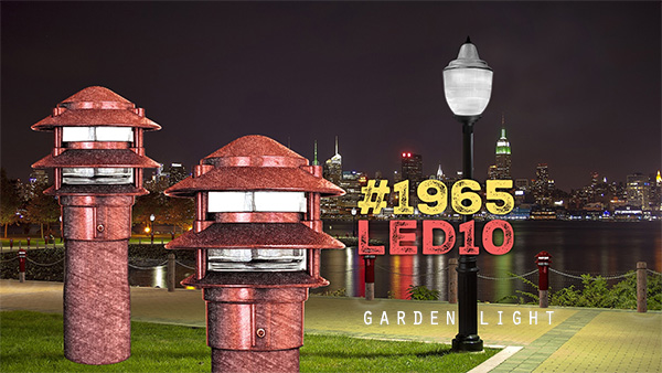 garden light #1965 LED10