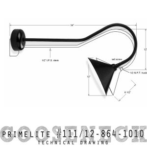 gooseneck #111/12-864-1010